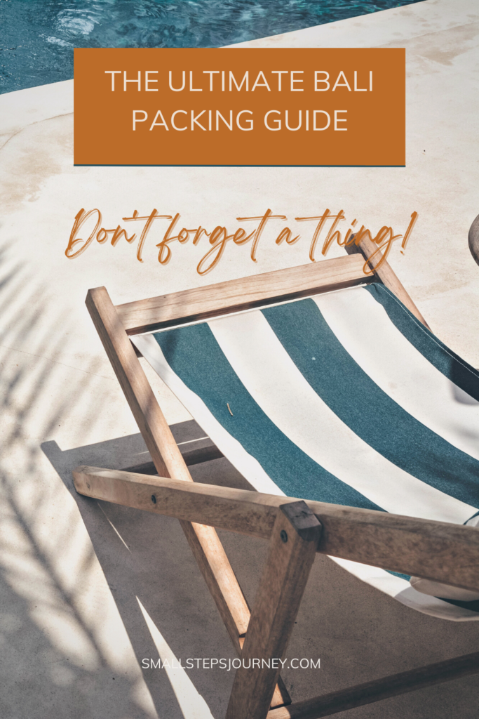 The Complete Bali Packing List For A Stress Free Vacation